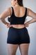 Комплект білизни з мікрофібри на широких бретелях з трусами шортиками 107 фото 7